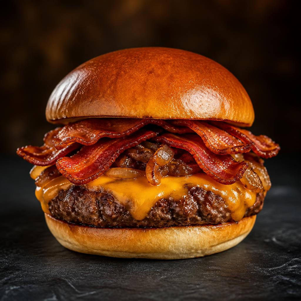 Hambúrguer Bacon House da Burger House